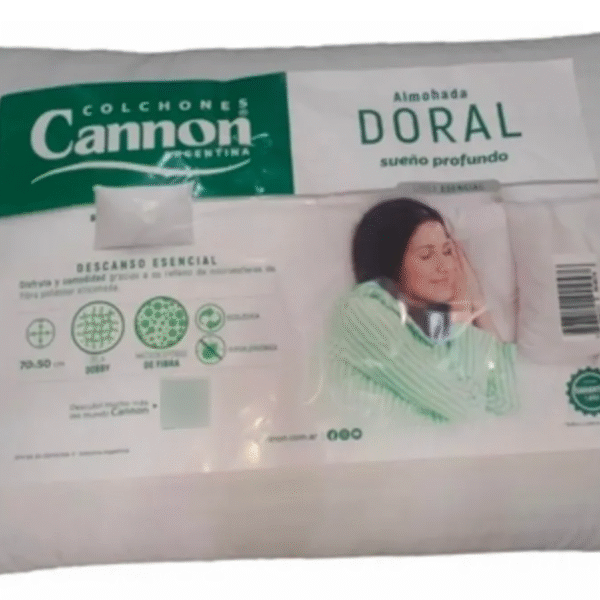 Almohada Cannon Doral de Microesferas Cannon 70 x 50 Cm.