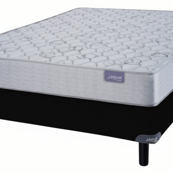 Inducol Colchón y Sommier Eco Línea Dorada 24 cm 2½ Plazas 190 x 150 Cm.