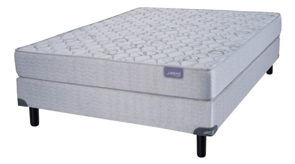 Inducol Colchón y Sommier Plegable Línea Dorada 2 1/2 Plazas 190 x 140 Cm.