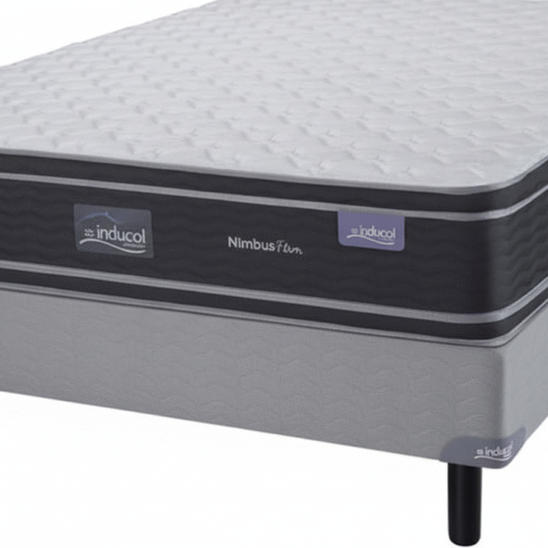 Inducol Colchón y Sommier Nimbus Firm 2½ Plaza 190 x 140 Cm