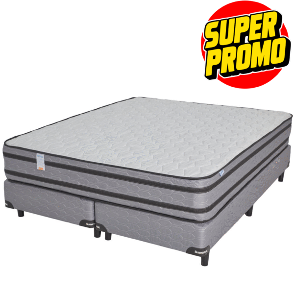 Suavestar Superstar Euro pillow-top Colchón Y Sommier Queen 200 x 160 Cm.