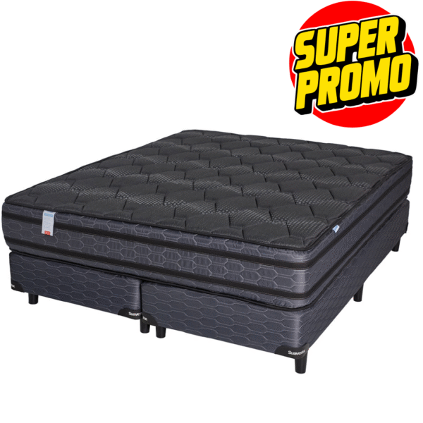 Suavestar Centuria Pro Euro Pillow Colchón y Sommier King 200 x 200 Cm.